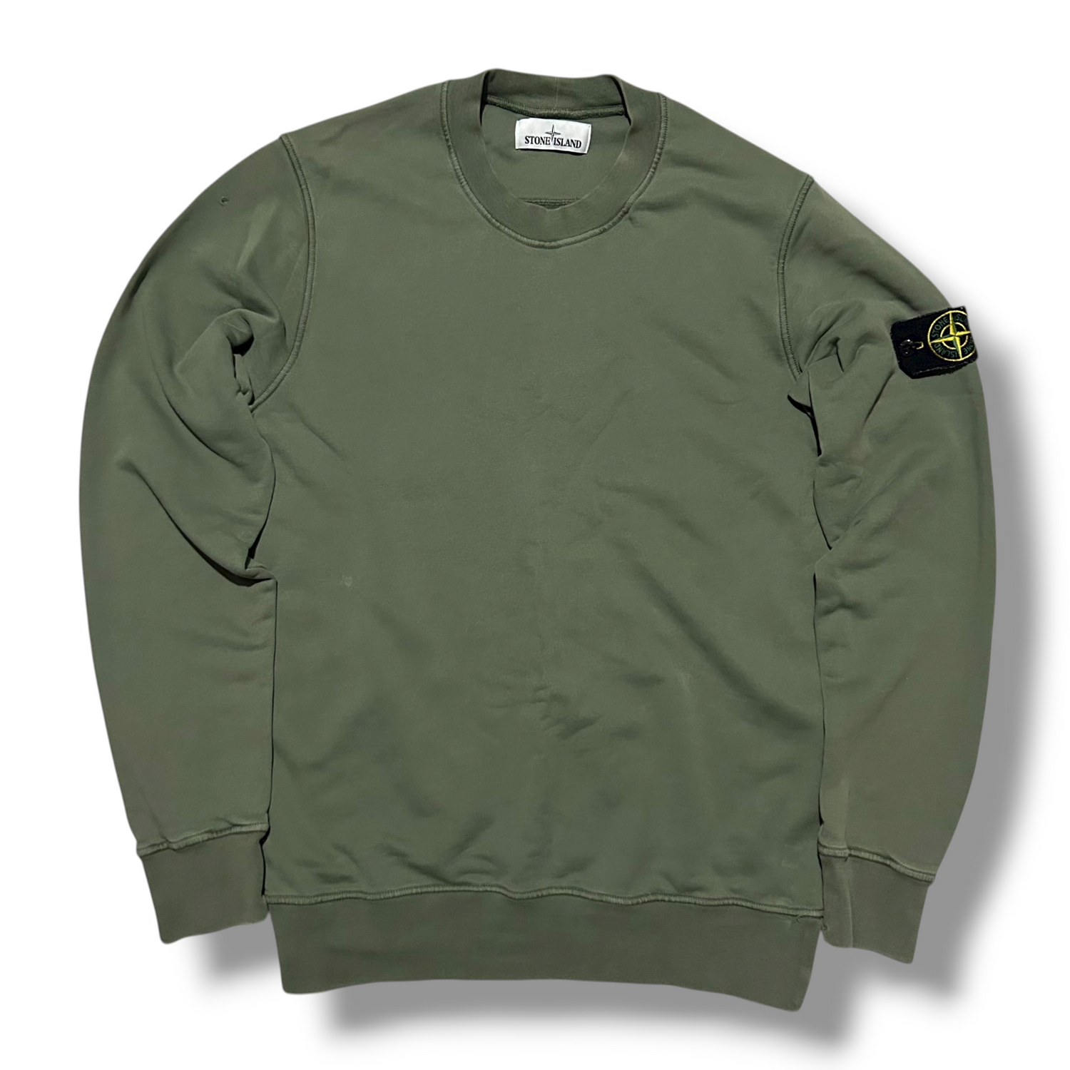 Stone Island 2020 Khaki Crewneck Sweatshirt- Size S