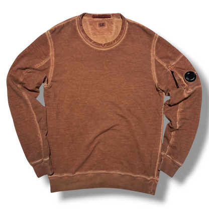 Cp Company Internally Coloured Envelope ICE Sweatshirt Orange Size S