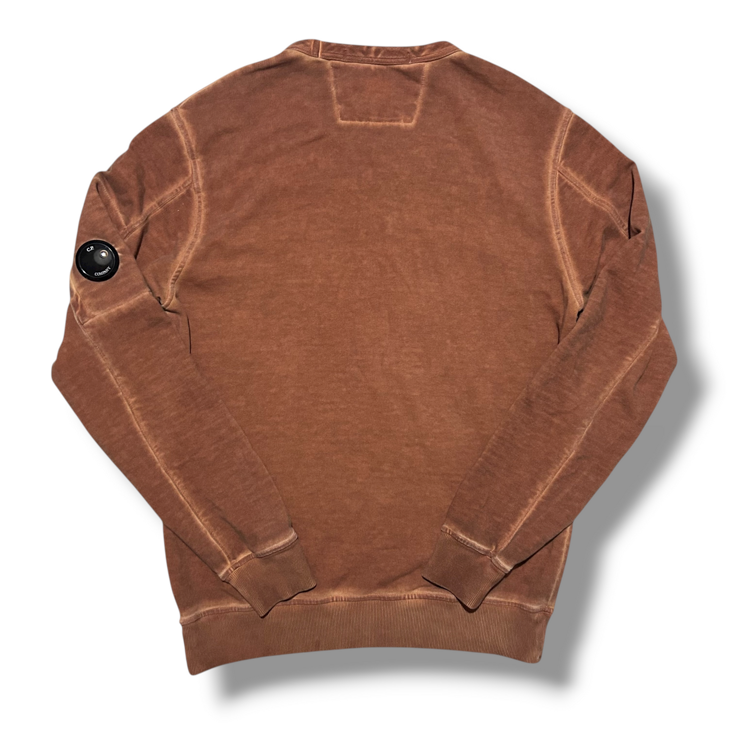 Cp Company Internally Coloured Envelope ICE Sweatshirt Orange Size S