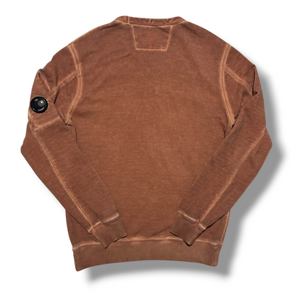 Cp Company Internally Coloured Envelope ICE Sweatshirt Orange Size S