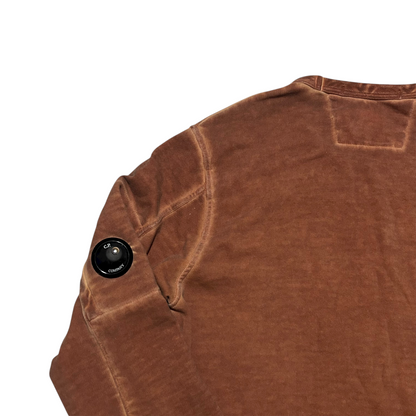 Cp Company Internally Coloured Envelope ICE Sweatshirt Orange Size S