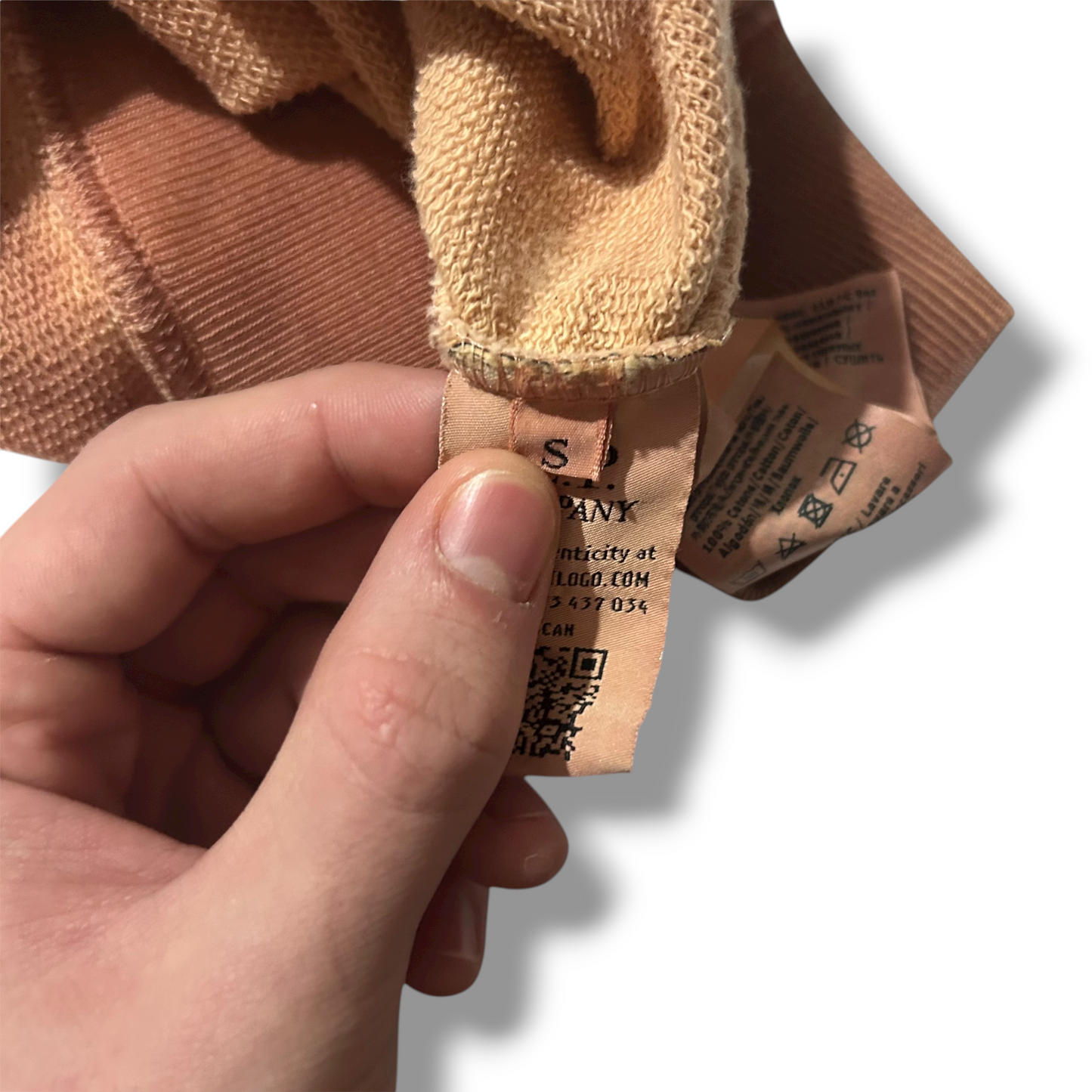 Cp Company Internally Coloured Envelope ICE Sweatshirt Orange Size S