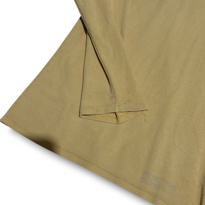 Stone Island SS/1995 Garment Dyed Crew Sweatshirt Size XL Mustard Yellow