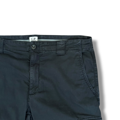 CP Company Black Cargo Shorts Size 52 XL