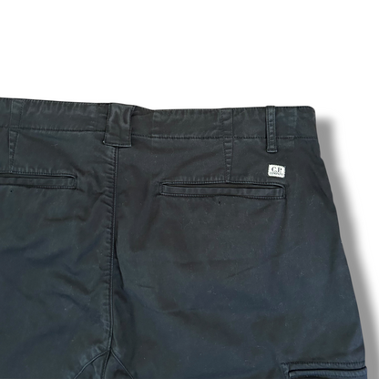 CP Company Black Cargo Shorts Size 52 XL