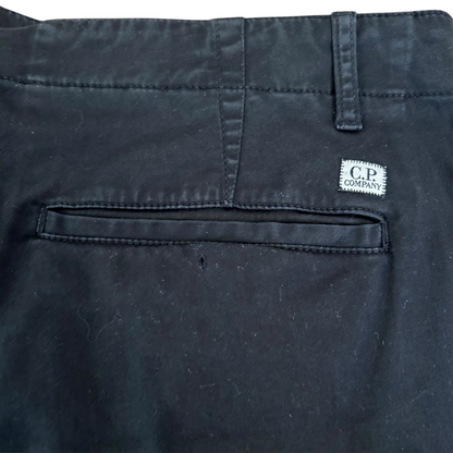 CP Company Black Cargo Shorts Size 52 XL